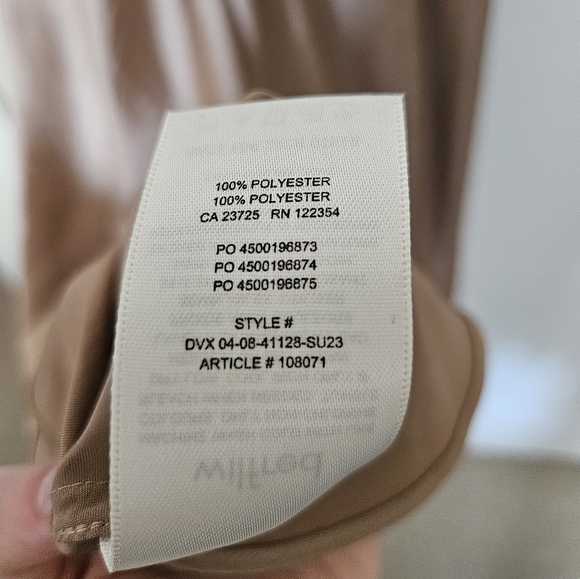 NWT // Wilfred Landscape Dress - Gold Camel - Picture 11 of 12